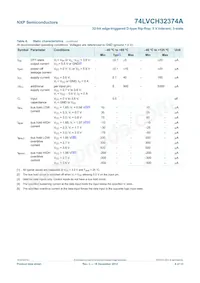 74LVCH32374AEC/G Datasheet Pagina 6