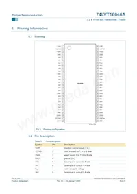 74LVT16646ADL Datasheet Pagina 6