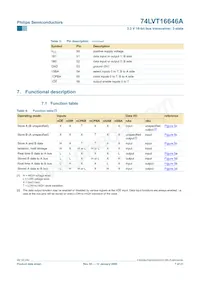 74LVT16646ADL Datasheet Pagina 8