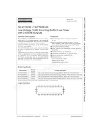 74LVTH16240MTDX Datasheet Copertura