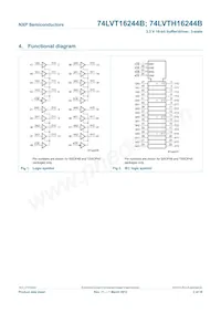 74LVTH16244BDGG;51 Datasheet Pagina 3