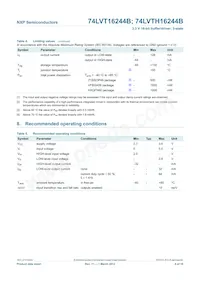 74LVTH16244BDGG;51 Datasheet Pagina 7