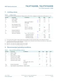 74LVTH16245BDGG:51 Datenblatt Seite 8