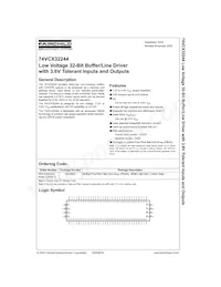 74VCX32244G Datenblatt Cover