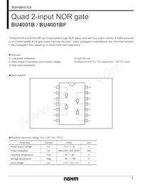 BU4001B Datenblatt Cover