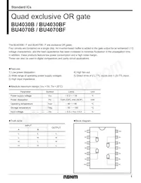 BU4070B Datasheet Cover