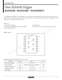 BU4584B Datenblatt Cover