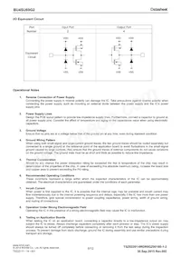 BU4SU69G2-TR Datasheet Page 8