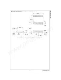 DM74ALS574AWMX Datasheet Pagina 5