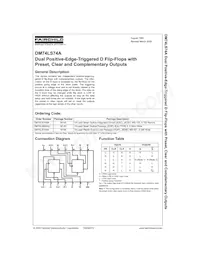 DM74LS74AM Datenblatt Cover