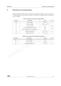 HCF4013M013TR Datasheet Page 5