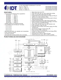 IDT72V7280L10BBG數據表 封面