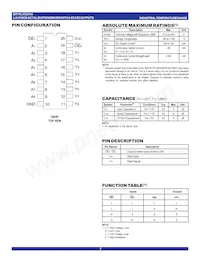 IDT74LVC541AQG Datasheet Pagina 2