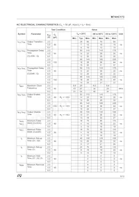 M74HC173B1R Datasheet Page 5
