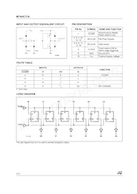 M74HC174RM13TR Datasheet Pagina 2