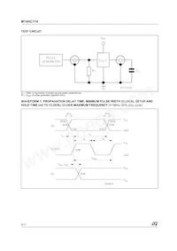 M74HC174RM13TR Datasheet Pagina 6