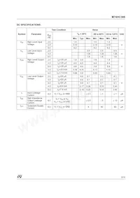 M74HC366RM13TR Datasheet Page 3