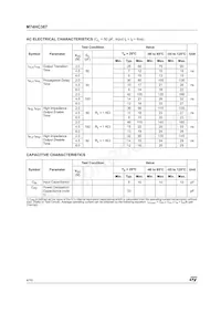 M74HC367RM13TR Datasheet Pagina 4