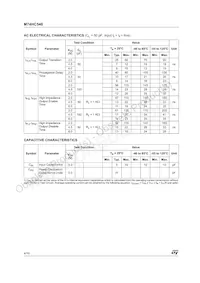 M74HC540RM13TR Datenblatt Seite 4