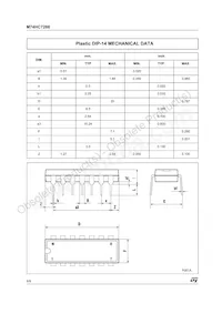 M74HC7266RM13TR Datasheet Pagina 6