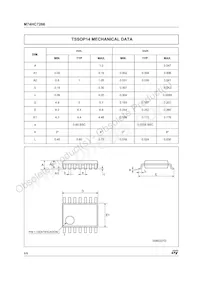 M74HC7266RM13TR Datasheet Pagina 8