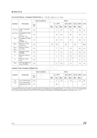 M74HCT273TTR Datasheet Page 4