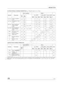 M74HCT574RM13TR Datasheet Page 5