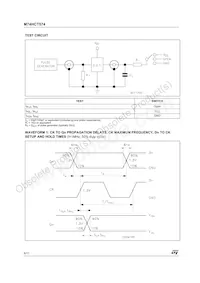 M74HCT574RM13TR Datenblatt Seite 6