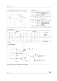 M74HCT74TTR Datasheet Pagina 2