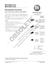 MC74HC161ADR2 Datasheet Copertura