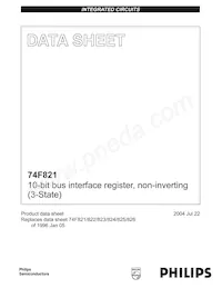 N74F821N數據表 封面