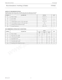 N74F862D Datasheet Page 4