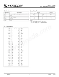 PI74LCX16244AEX Datenblatt Seite 3