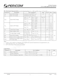 PI74LCX16244AEX Datenblatt Seite 4