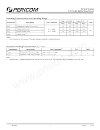 PI74LCX16244AEX Datasheet Pagina 5