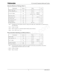 TC74VHCT245AFTEL Datasheet Page 3