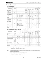 TC74VHCT245AFTEL Datasheet Page 4