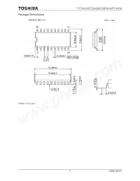 TC74VHCT245AFTEL Datasheet Page 7