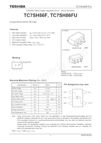 TC7SH86FU數據表 封面