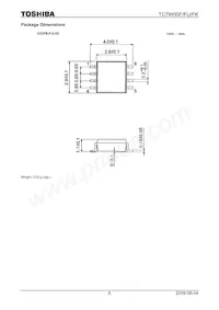 TC7W00FKTE85LF Datasheet Pagina 6