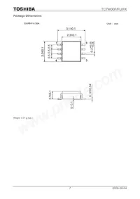 TC7W00FKTE85LF Datasheet Pagina 7