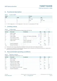 74ABT16245BDGG Datenblatt Seite 6