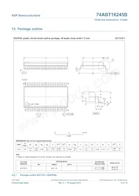 74ABT16245BDGG Datasheet Page 11