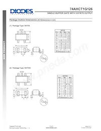 74AHCT1G126W5-7 Datasheet Pagina 8