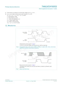 74ALVCH16952DGG:11 Datenblatt Seite 12