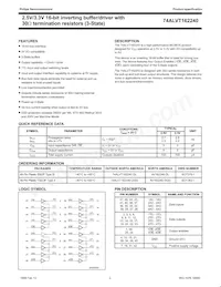 74ALVT162240DGG Datasheet Page 2