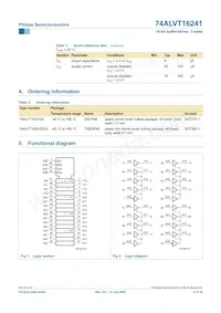 74ALVT16241DGG Datasheet Pagina 2