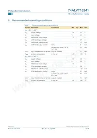 74ALVT16241DGG Datasheet Pagina 6