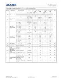 74AUP1G125FX4-7 Datasheet Pagina 4