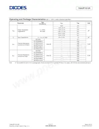 74AUP1G125FX4-7數據表 頁面 8